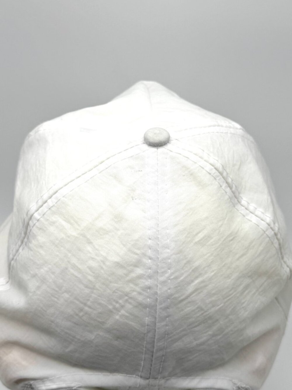 Vintage Brooks Sports Snapback Rope Hat White Retro Running - Picture 6 of 10